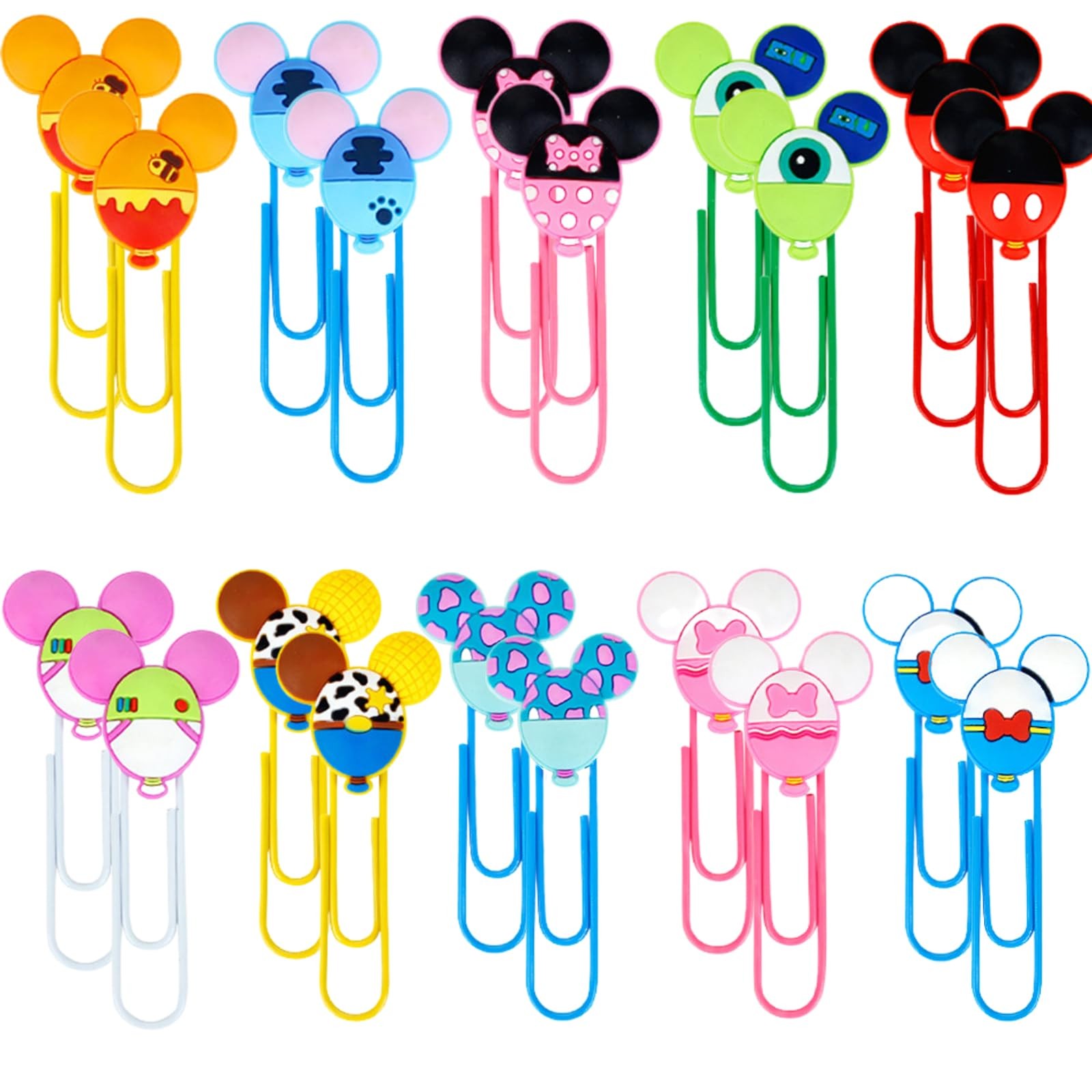 BUFFNY Cute Mouse Paper Clips 20 Pcs