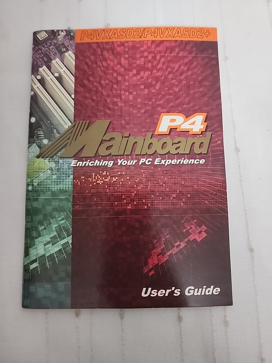 RARE VINTAGE OEM ECS P4VXASD2/4VXASD2+ & P4S5A2 MOTHERBOARD MANUALS 2 BOOKLET