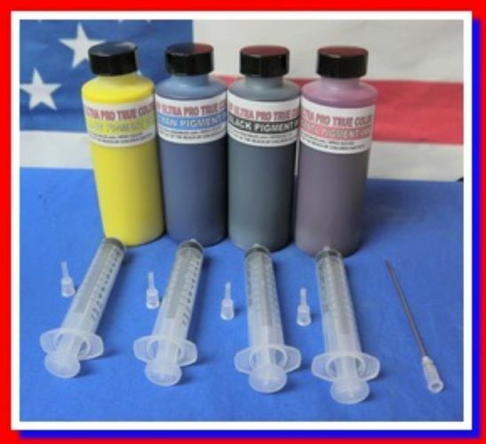 Ink Refill Kit For Afinia L502, L501 and F502 Label Printer (PIGMENT)