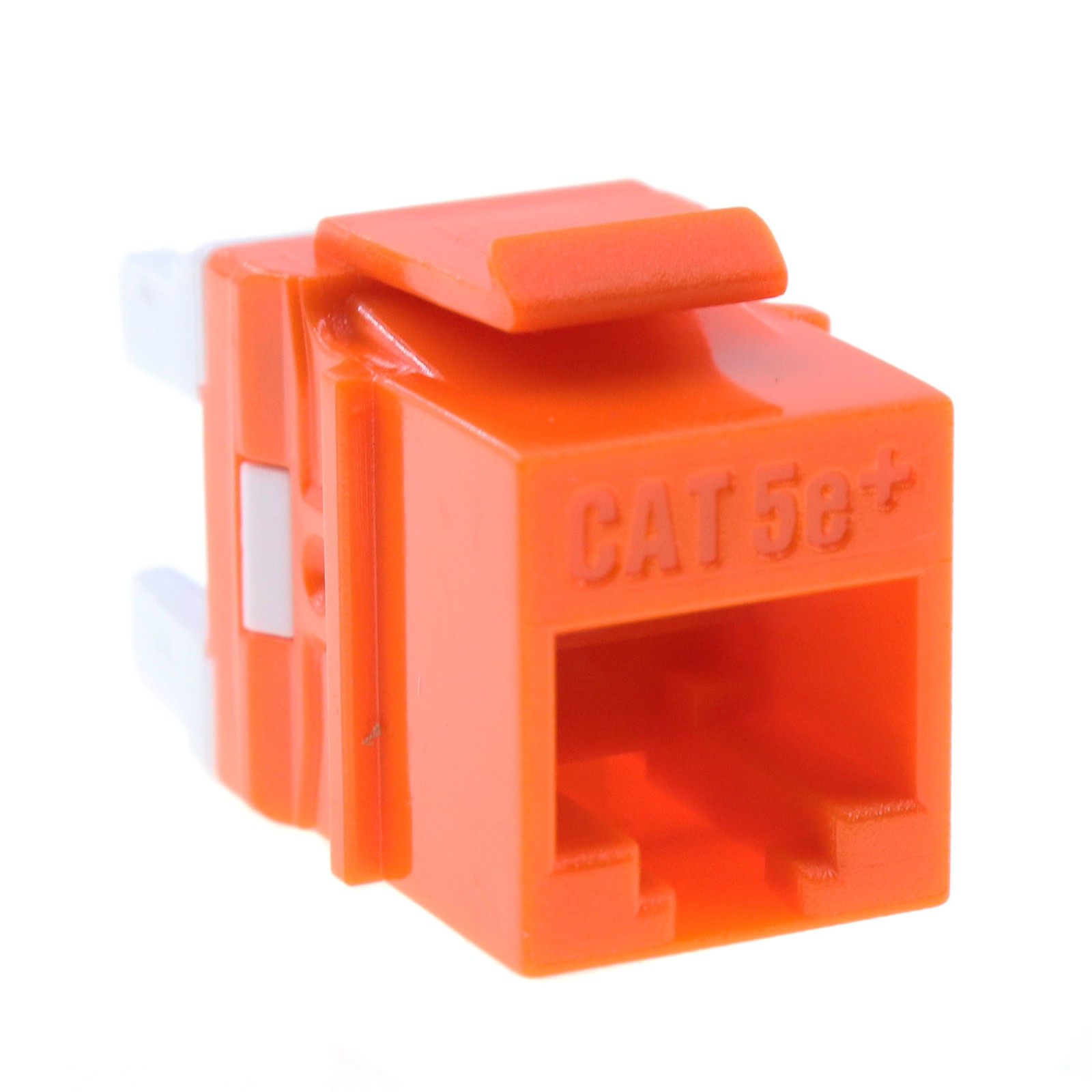 LEGRAND-ON-Q WP3475-OR CATEGORY-5E KEYSTONE JACK, RJ45, CAT5E, ORANGE (10-PACK)
