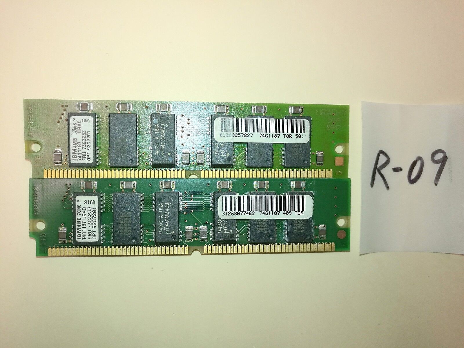 + 1x IBM 73G3233 4MB Memory Module 70ns SIMM RS6000 92G7201 (Qty avaiable)