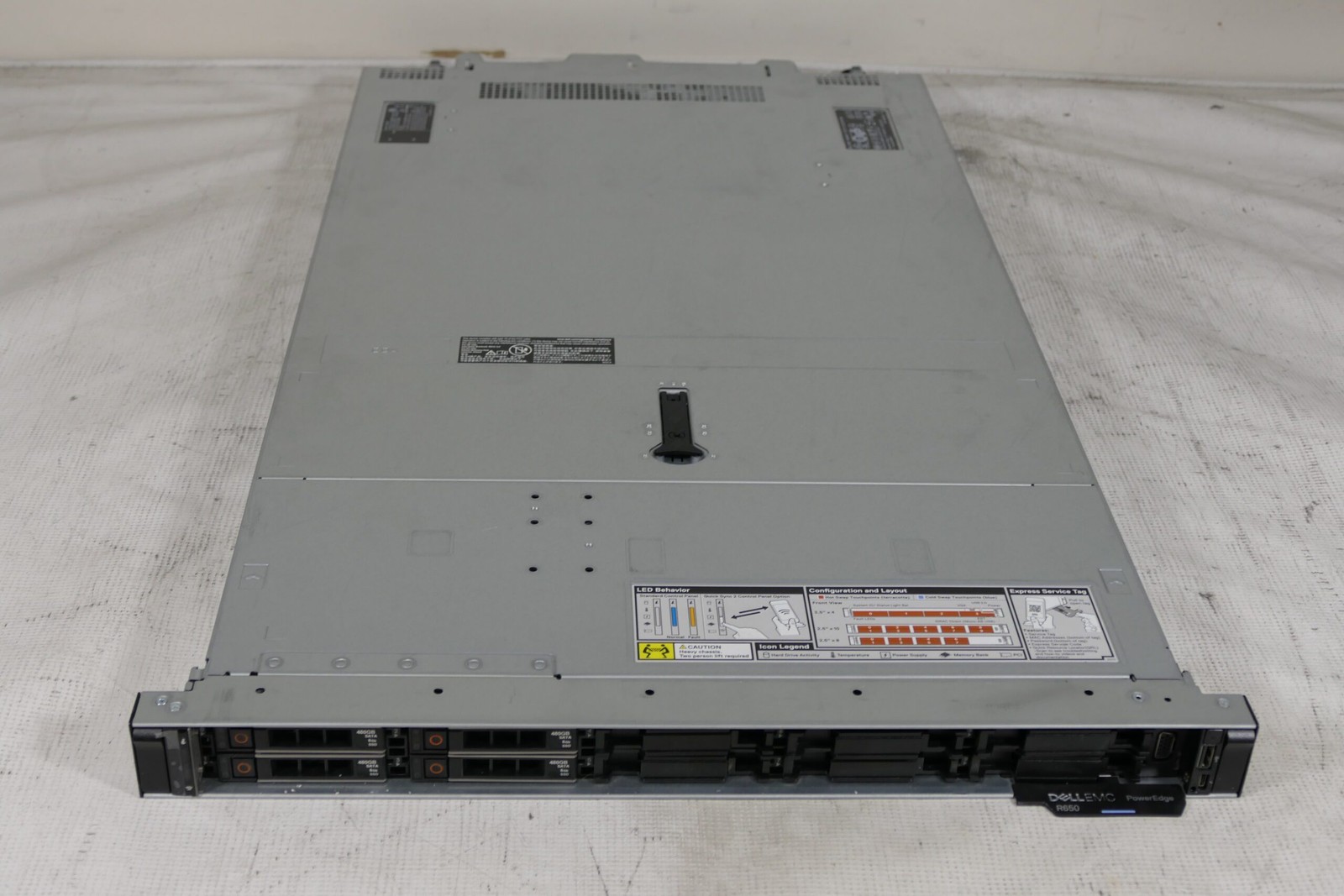 Dell PowerEdge R650 10SFF 2x Silver 4309Y 2.8GHz 128gb H755 2x 240gb SSD 2x 1...
