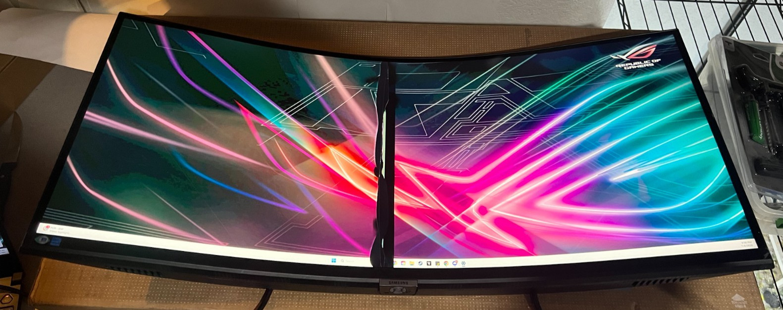 For Parts Samsung ViewFinity S34C654UAN 34" Ultra-WQHD 100Hz Curved Monitor