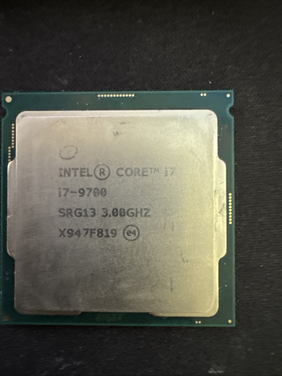 Intel Core i7-9700 3.00 GHz LGA 1151 Desktop CPU Processor SRG13