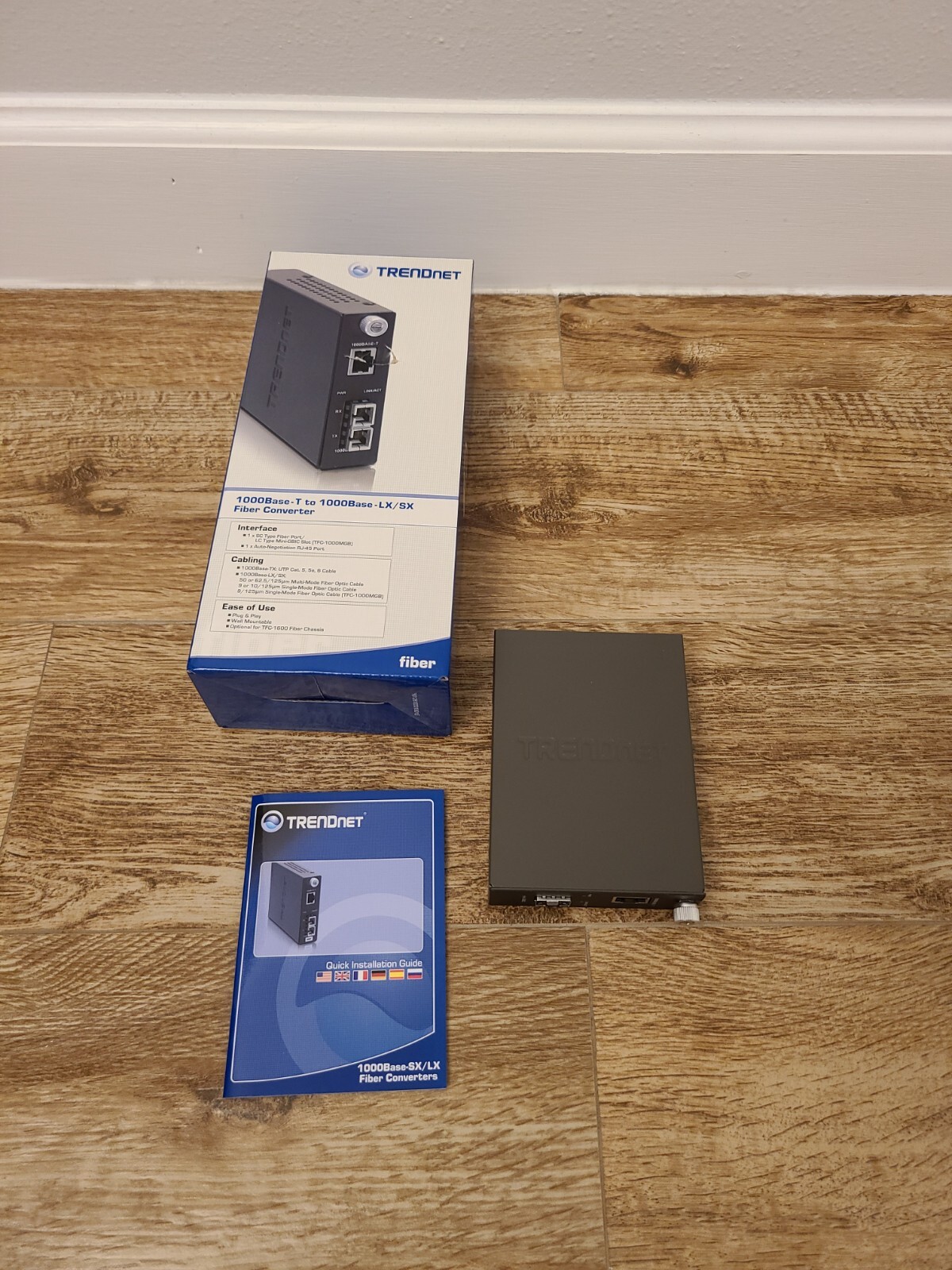 TRENDNET INTELLIGENT TFC-1000MGB 1000BASE-T MINI-GBIC SMART CONVERTER H/W A3.3R