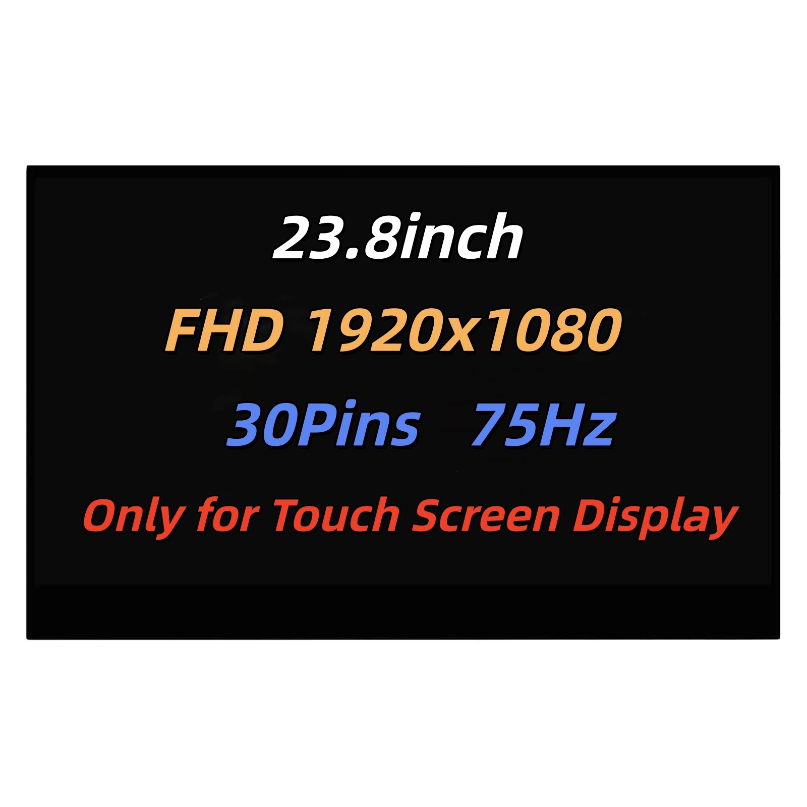 for Dell P/N: 063WG2 LCD Touch Screen Display Panel LM238WF5-SSJ1 LM238WF5 SSJ1