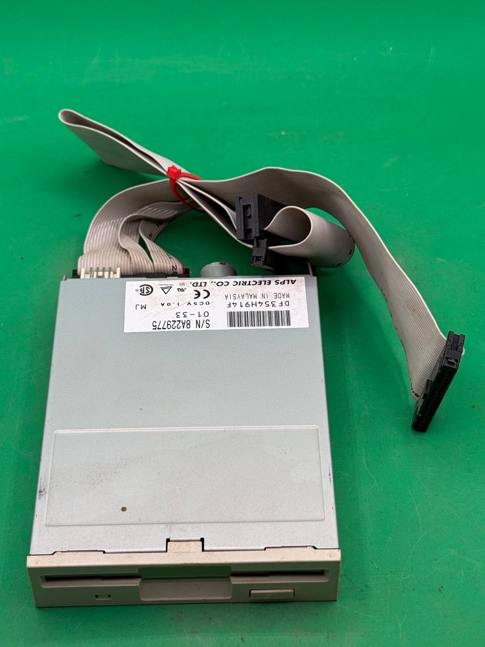 ALPS DF354H914F 3.5" Internal Floppy Disk Drive w/ Ribbon Cable TC