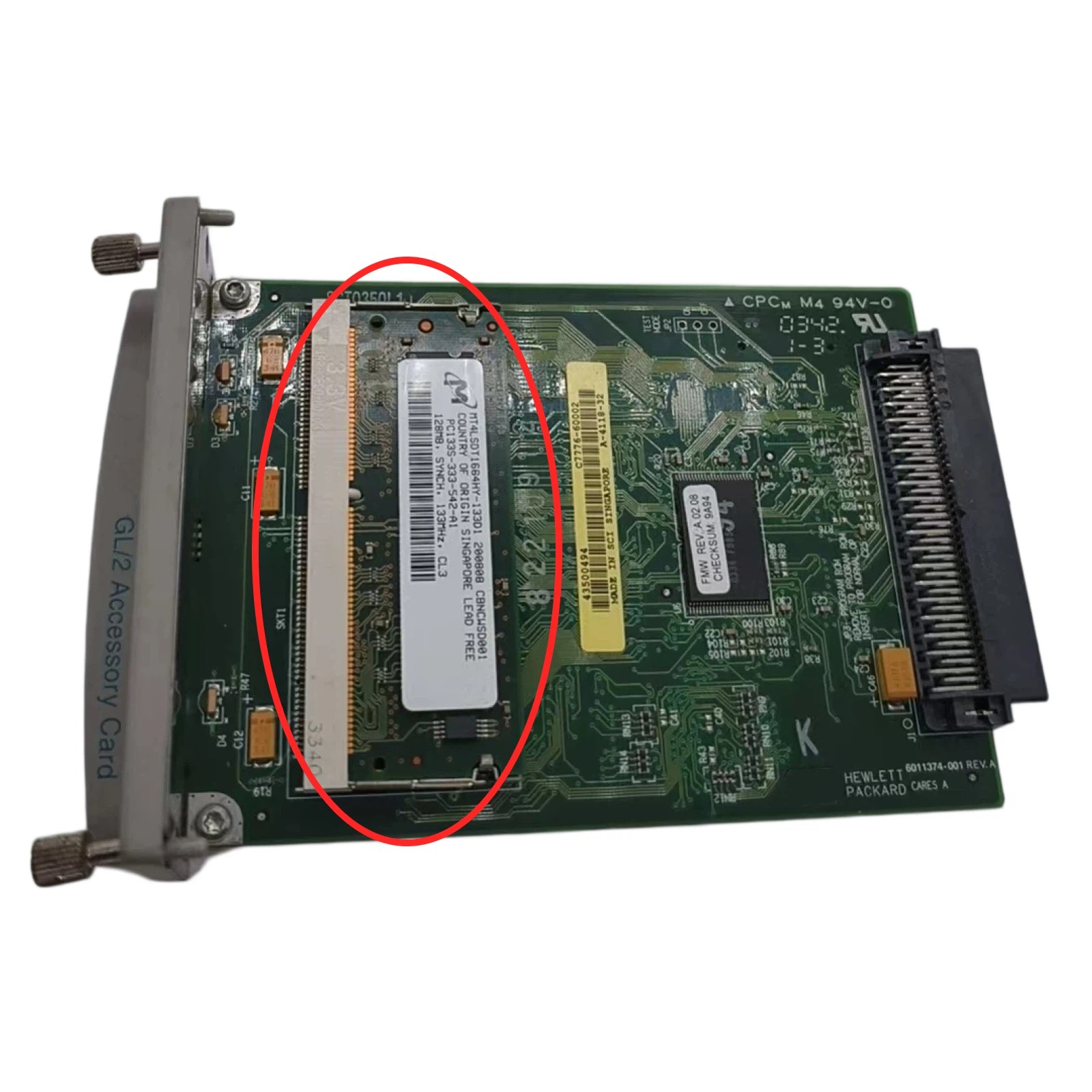 GL/2 RTL Formatter Board C7776-60002 Fits For HP DesignJet 800 500 42-IN 500PS