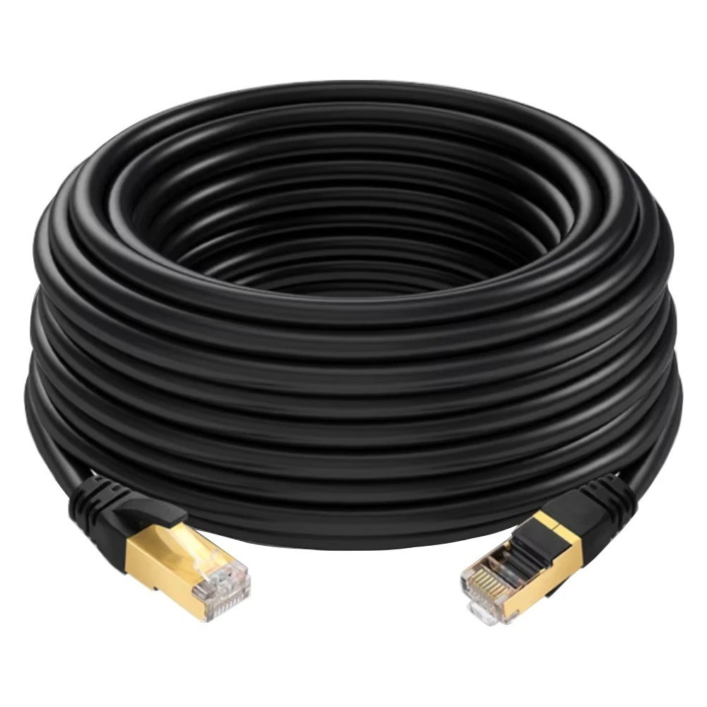 CAT6 Ethernet Patch Cord RJ-45 LAN Network Cable Blue 25FT-200FT Multi-Pack Lot