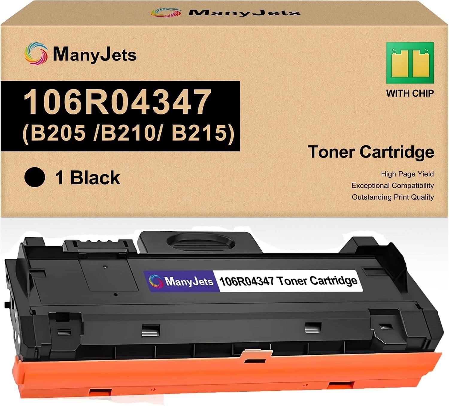 106R04347 Compatible Toner Cartridge Replacement for Xerox B205 B210 B215 B20...