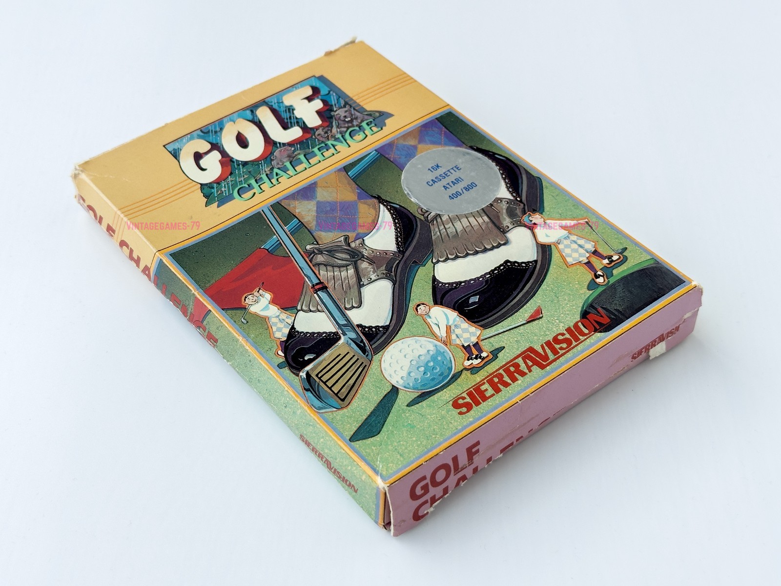 Golf Challenge - Sierra On-Line - 1982 / Atari 400/800