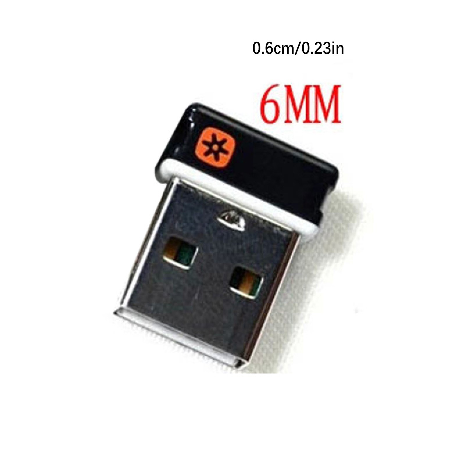 6 Channel Wireless USB Adapter For Logitech Keyboard K400r K750 K800 K520 K710