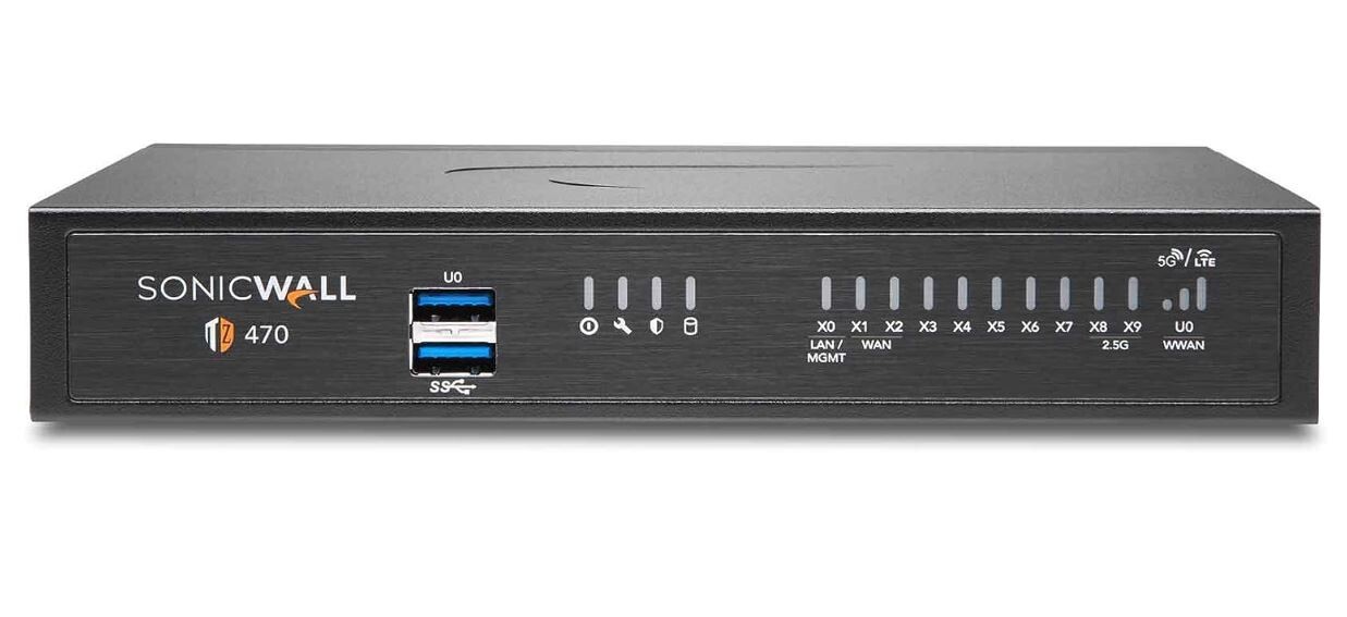 SonicWall TZ470 Secure Upgrade Plus 3 YR Essential Edition  02-SSC-6797  NEW