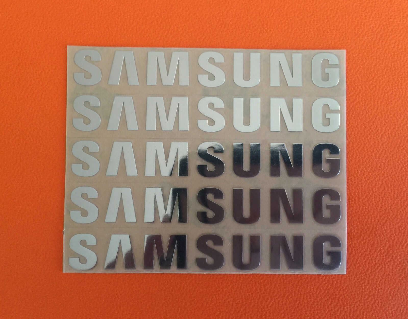 5 pcs Sticker Logo for SAMSUNG TV PlayStation Game Laptop Desktop 60mm x 8mm