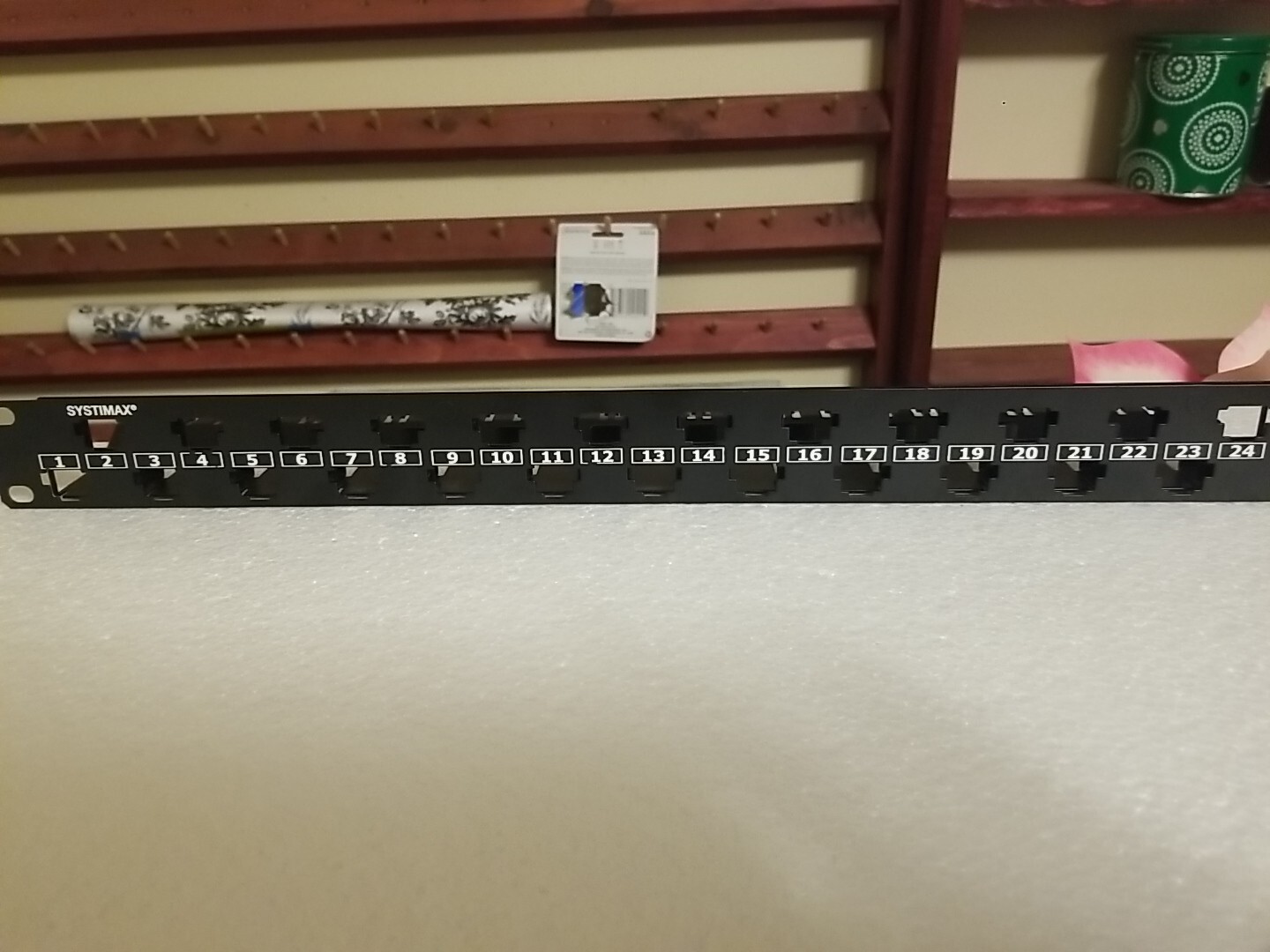 Lightly Used- Commscope Systimax Fleximax 108356312 24-Port Panel Module 