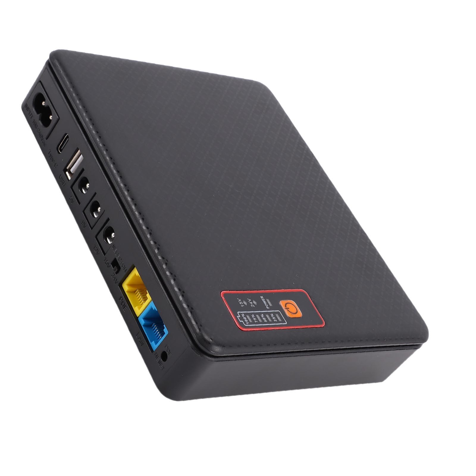 Mini DC UPS 20800mAh USB UPS Battery Backup Power Supply For Router Modem