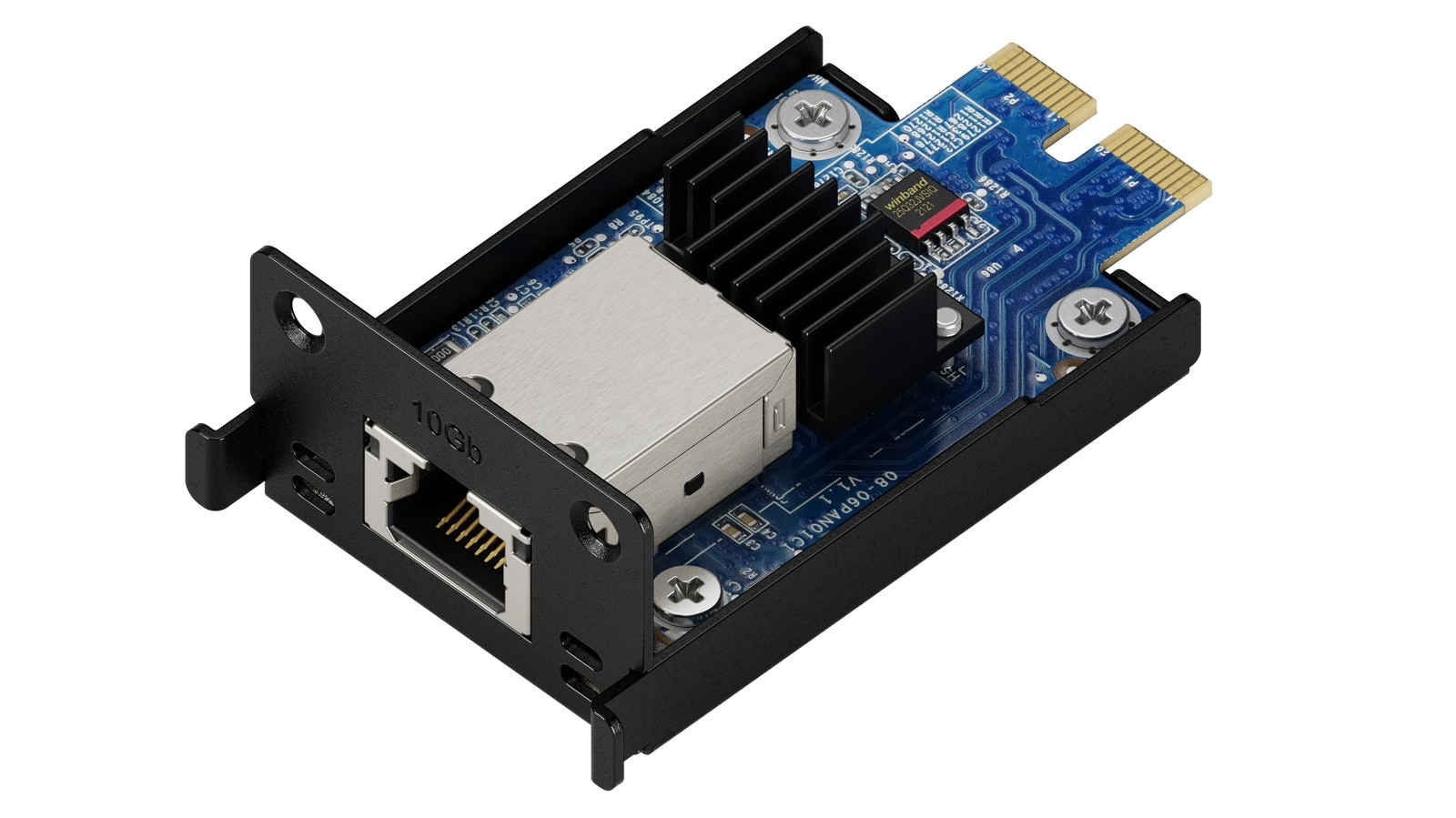 Synology Network Upgrade Module adds 1x 10GbE 1-Port (Mini), RJ-45