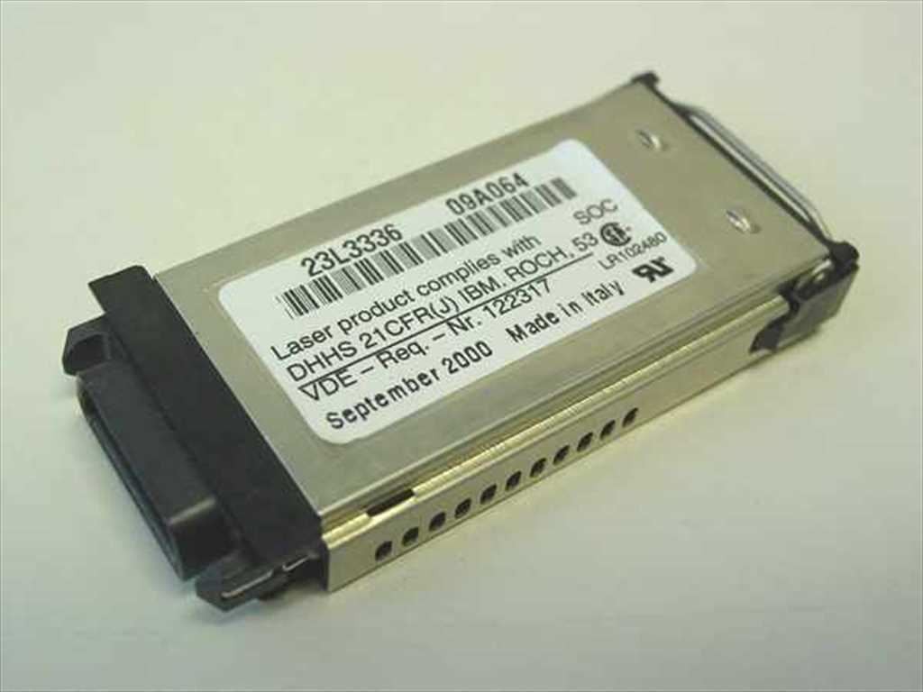 IBM 21H9872 GBIC Shortwave Serial Optical Converter 1063 MBd 23L3336 234456-003