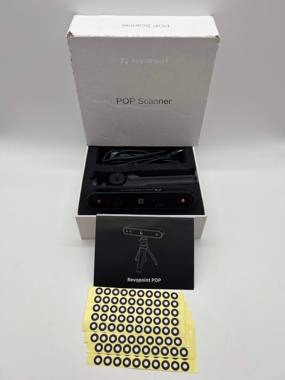 Revopoint POP 3D Scanner 1st Generation Black Used With Box