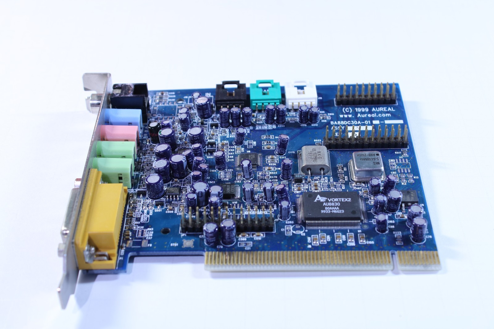 Aureal Vortex 2 SQ2500 AU8830 PCI Sound Card A3D 2.0 Rev B Untested