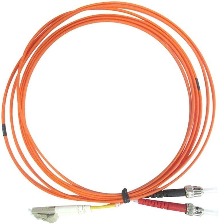 Monoprice OM1 Fiber Optic Cable - 3m SC/UPC-ST/UPC, Multi Mode, Duplex, 62.5/125