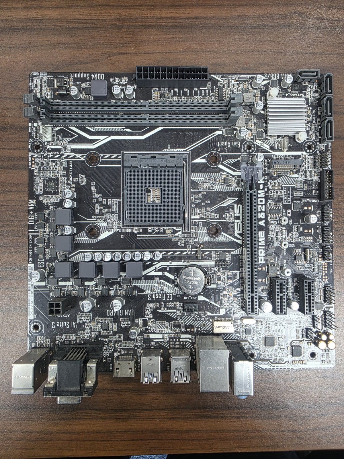 Asus PRIME A320M-K AMD Socket AM4 DDR4 Desktop Motherboard