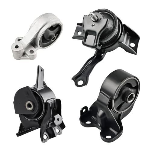  4Pcs Engine Motor & Transmission Mount Kit Replacement for Kia Spectra L4 