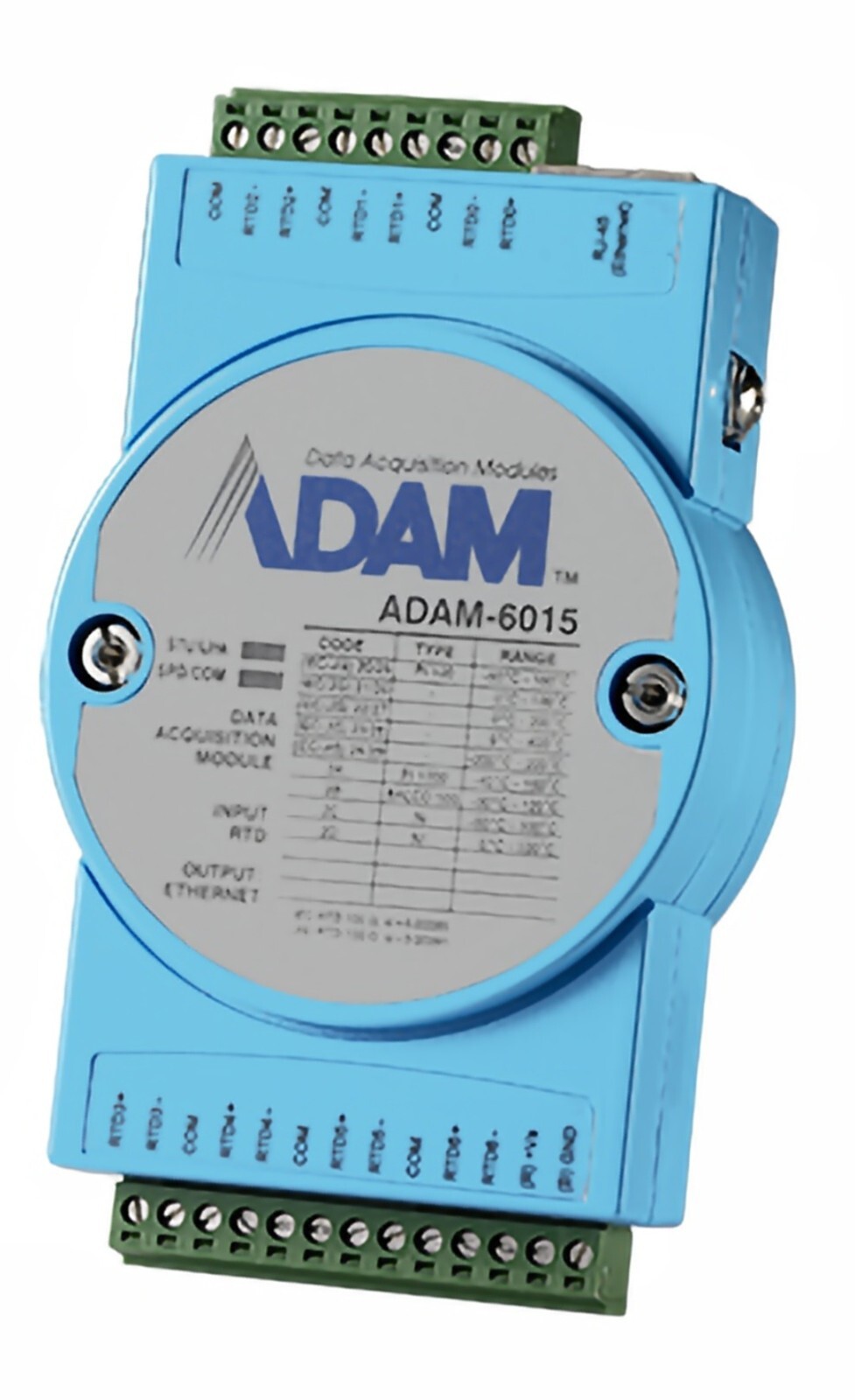 Advantec ADAM-6015 7RTD IoT Modbus Ethernet Remote I/O