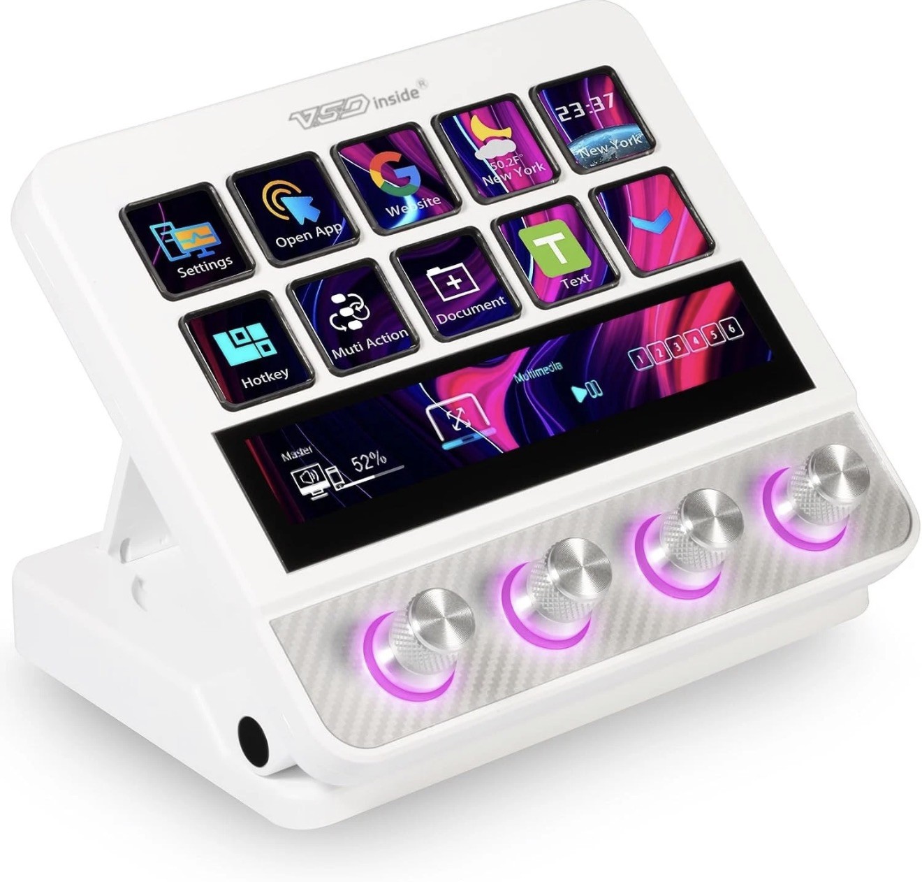 VSD Inside White Stream Dock N4 Pro Desktop Streaming/Macros 