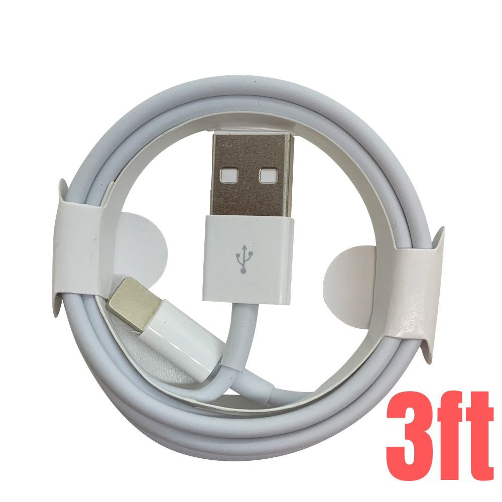 Wholesale Lot USB Fast Charger Charging Cable 3/6ft For iPhone 14 13 12 11 XS XR