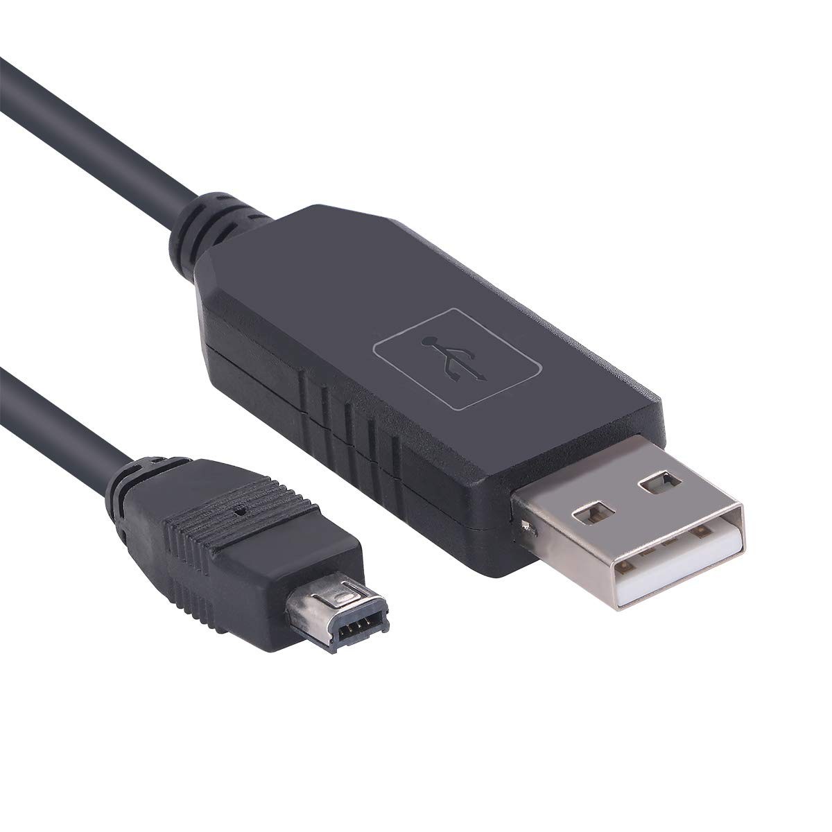 Green-utech USB to RS232 Mini 4P Serial Adapter Cable for 6 feet, Black