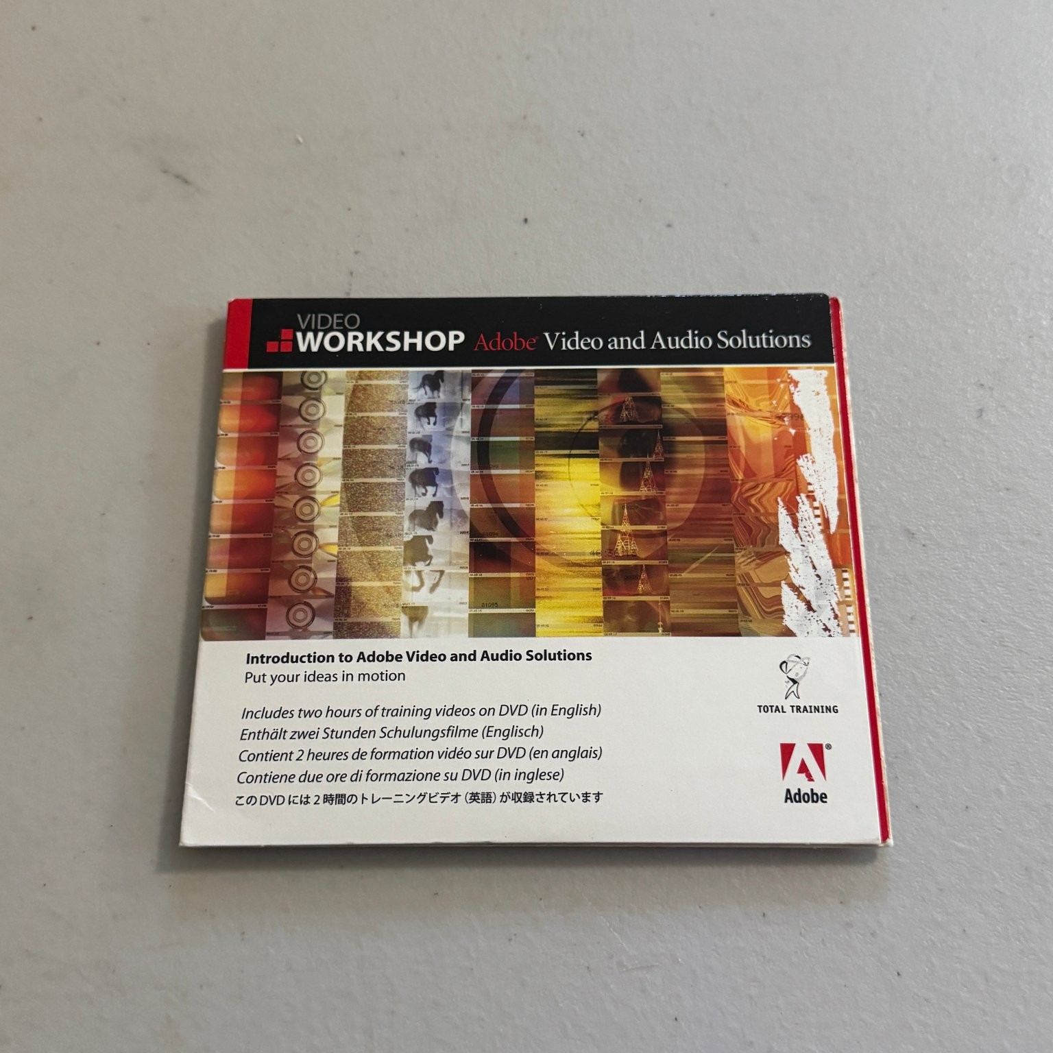 Adobe Video Workshop Introduction Training DVD 2 Hours English