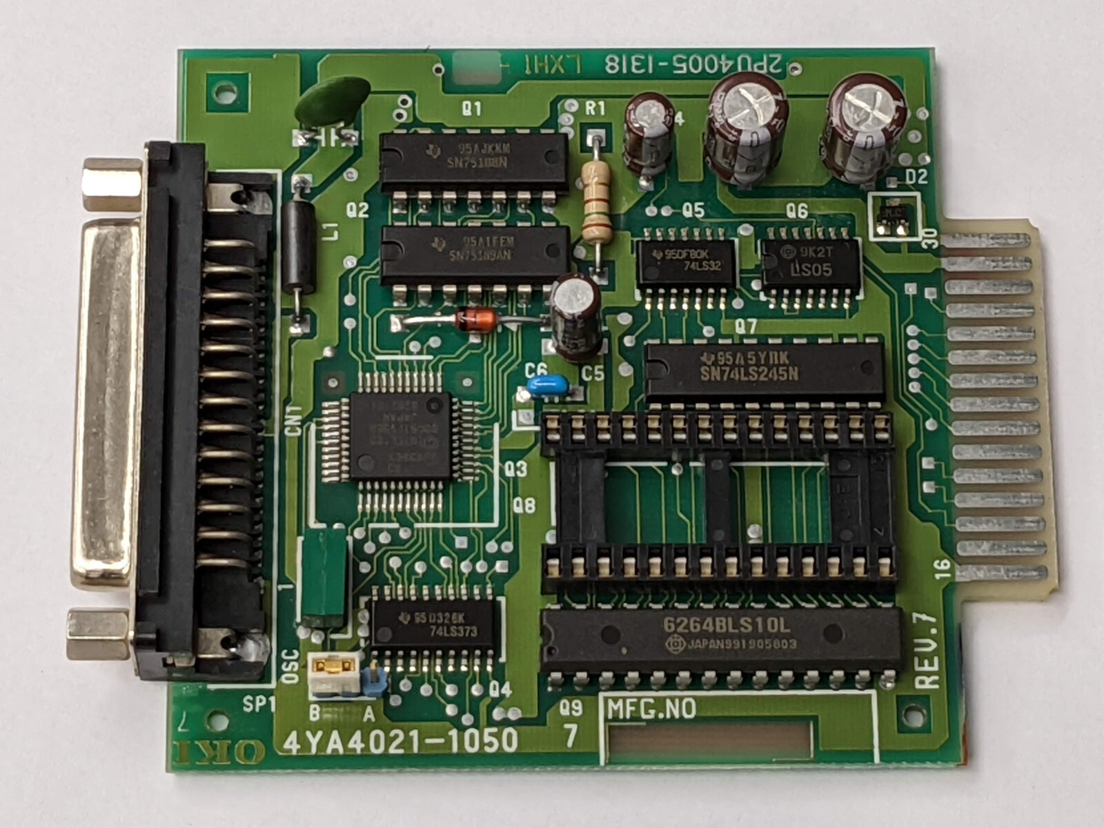 OKI Serial Interface Card RS232, 2PU4005-1318,4YA4021-1050 Made in China
