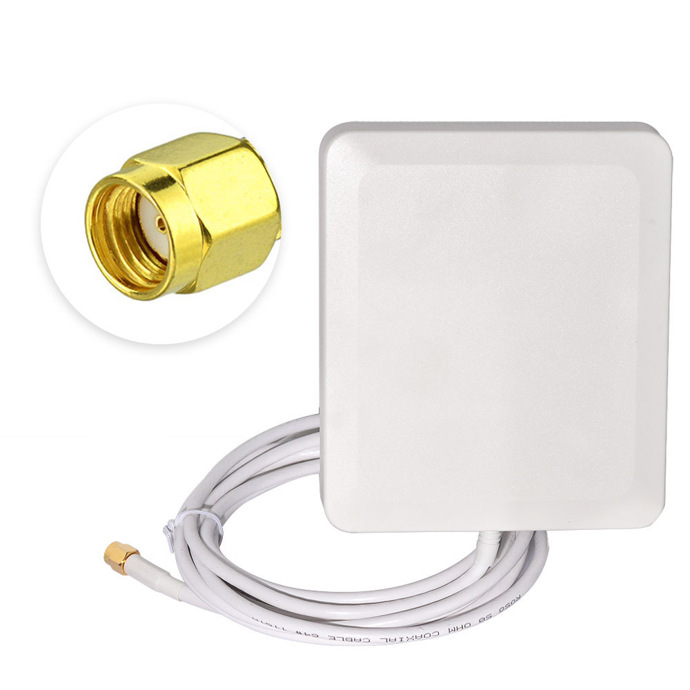 2.4GHz WiFi RP-SMA 10dBi Directional Panel Antenna for WiFi Security IP Camera