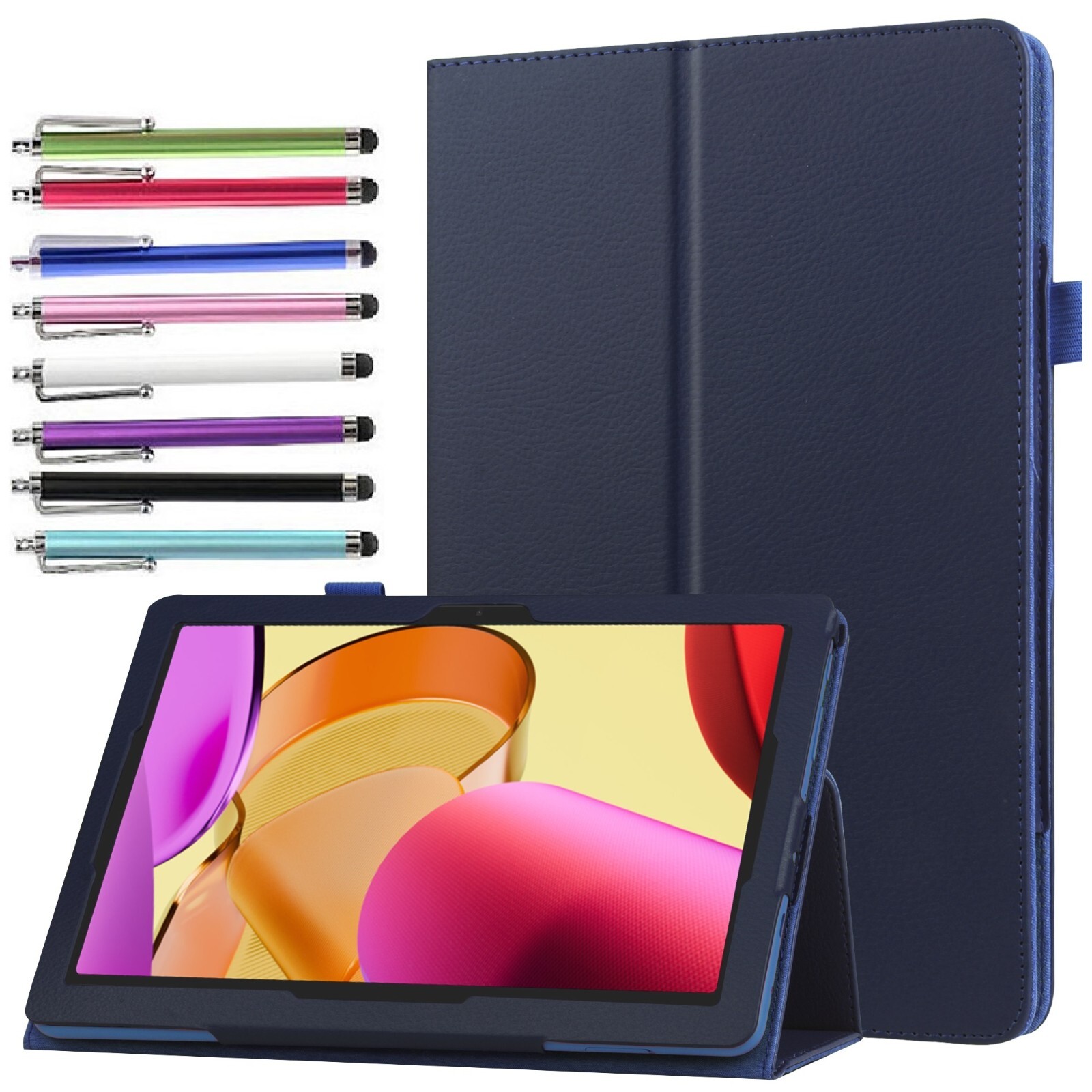 Case for TECLAST M40 PLUS 10" Android 12 Tablet Stand Protective Cover + Stylus