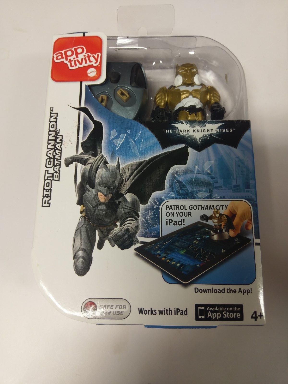 Batman The Dark Knight Rises Apptivity Riot Cannon Batman Game new