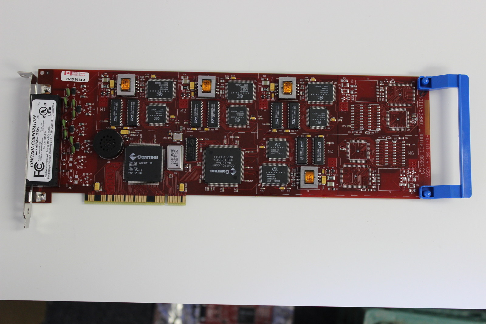 COMTROL 98100-8 ROCKETMODEM II V.90 4 PORT PCI ADAPTER WITH WARRANTY