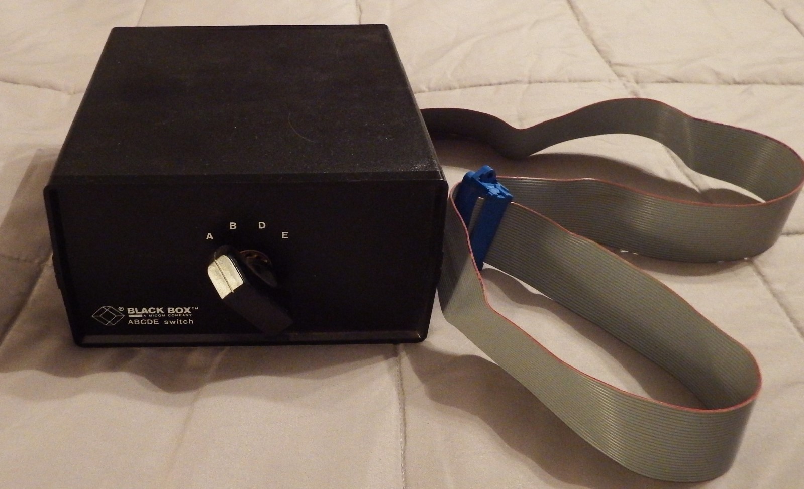 BLACK BOX MODEL SW050L-FFFFF - 4 POSITION SWITCH ABDE WITH 5 TERMINALS