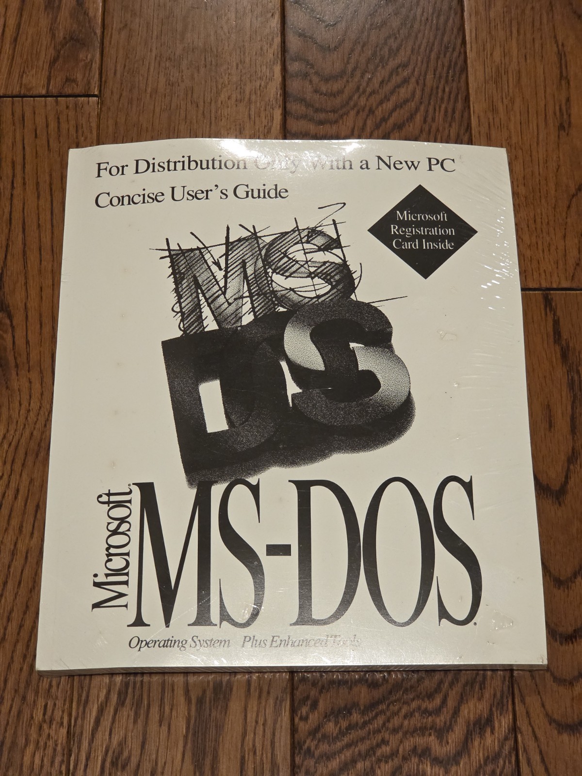 Microsoft MS-DOS Operating System Plus Enhanced Tools Floppy Disks (NEW SEALED)