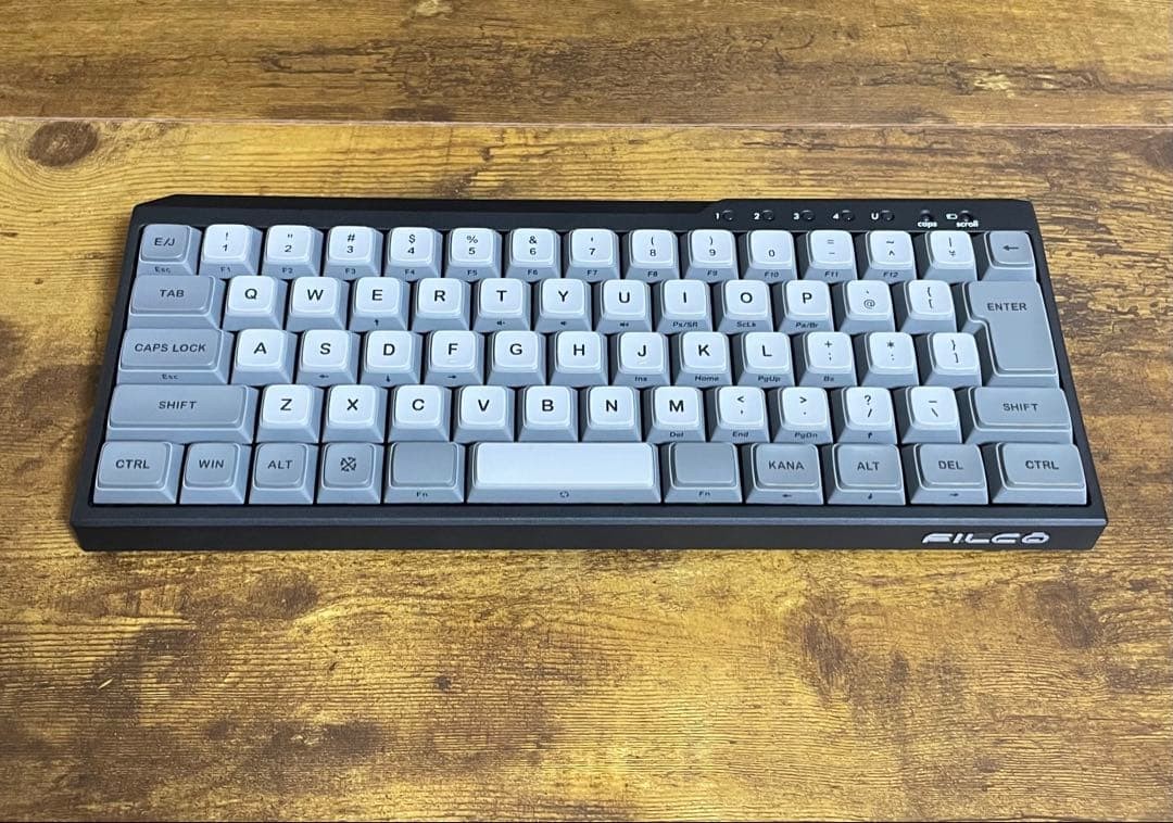 FILCO Majestouch MINILA-R Convertible JP MX Silent Red Wireless Keyboard Used