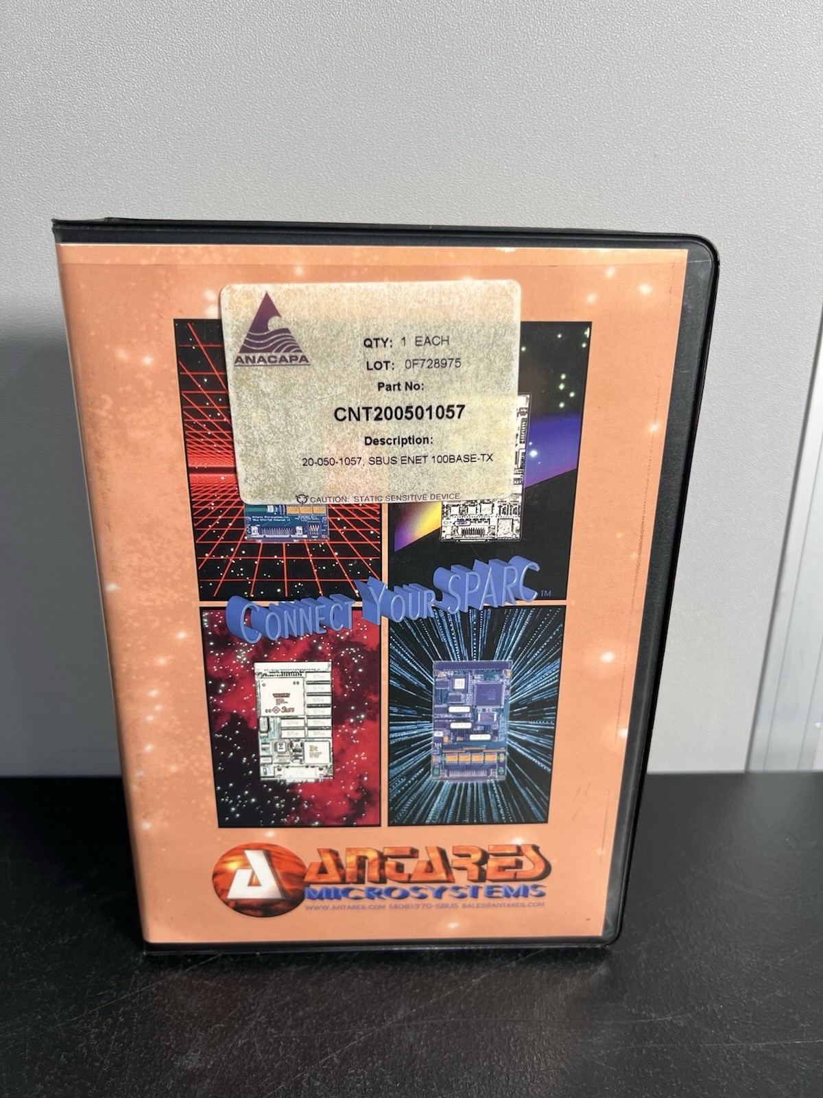 Antares ConServer-1018 SBus SCSI 100Base-TX Ethernet Card 20-050-1057 Sun SPARC