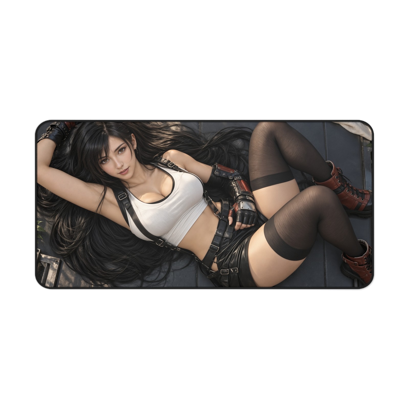 Tifa Lockhart XL Desk Mat Large Mousepad Gaming Desk Pad Computer Accessory