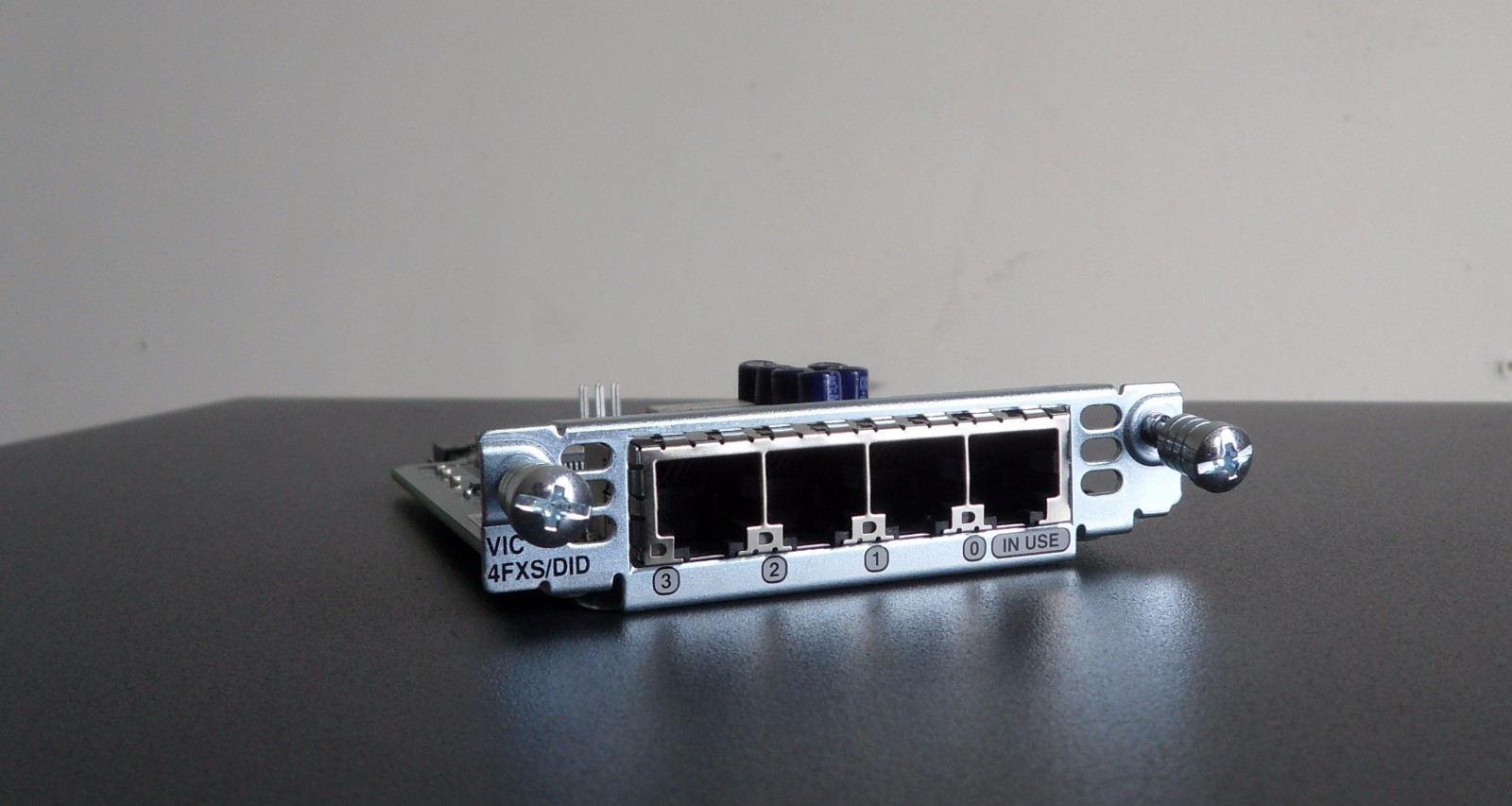 Cisco VIC-4FXS/DID Voice Interface Card for 2801 2811 2821 2851 3825 3845 Router