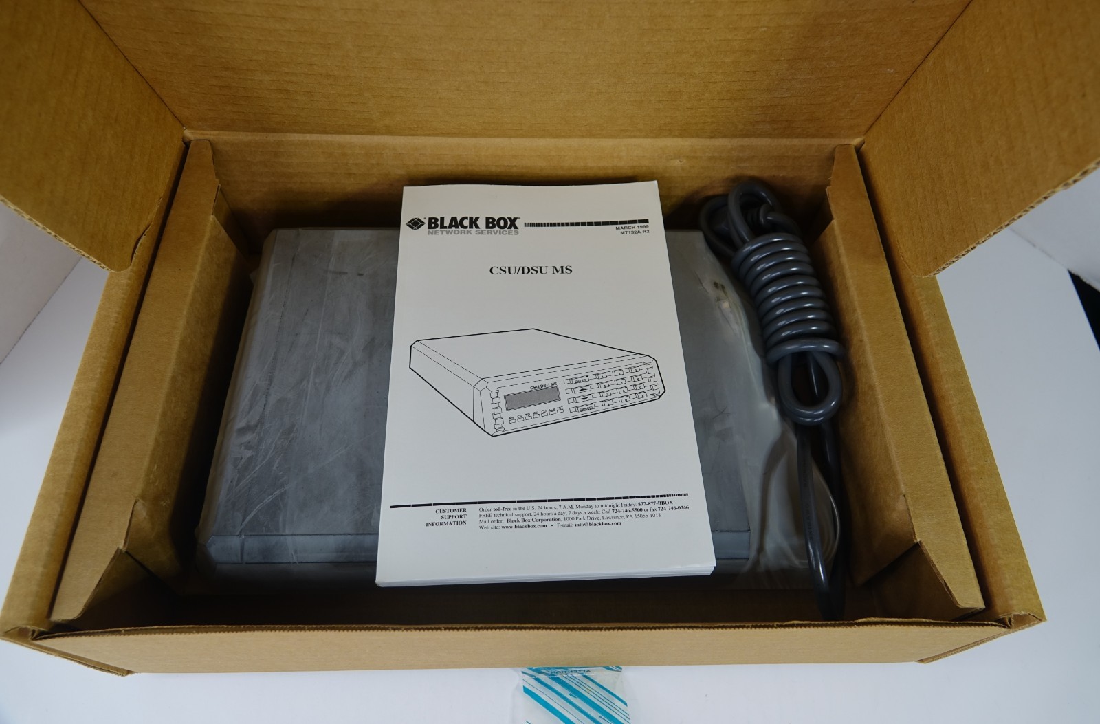 Black Box Network Services CSU/DSU MS MT132A-R2 - New