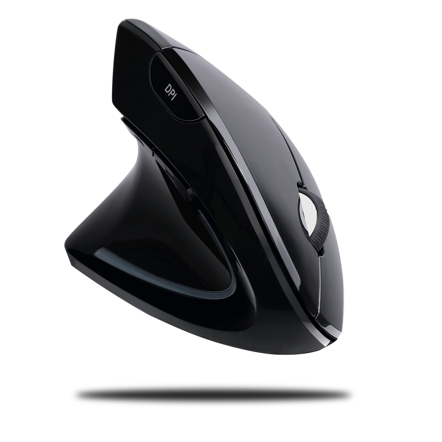 Adesso iMouse E90 Wireless mouse - 10m range - Ergonomic mouse - Vertical - Natu