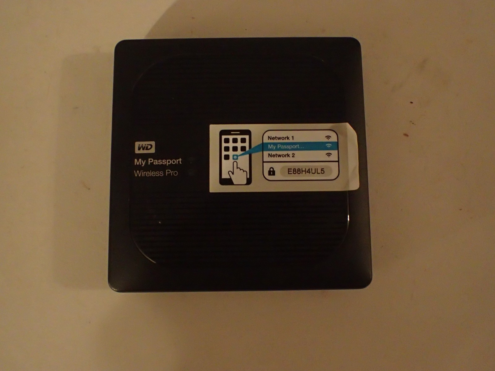 Western Digital My Passport Wireless Pro 3TB Black USB 3.0 HDD WDBSMT0030BBK-02