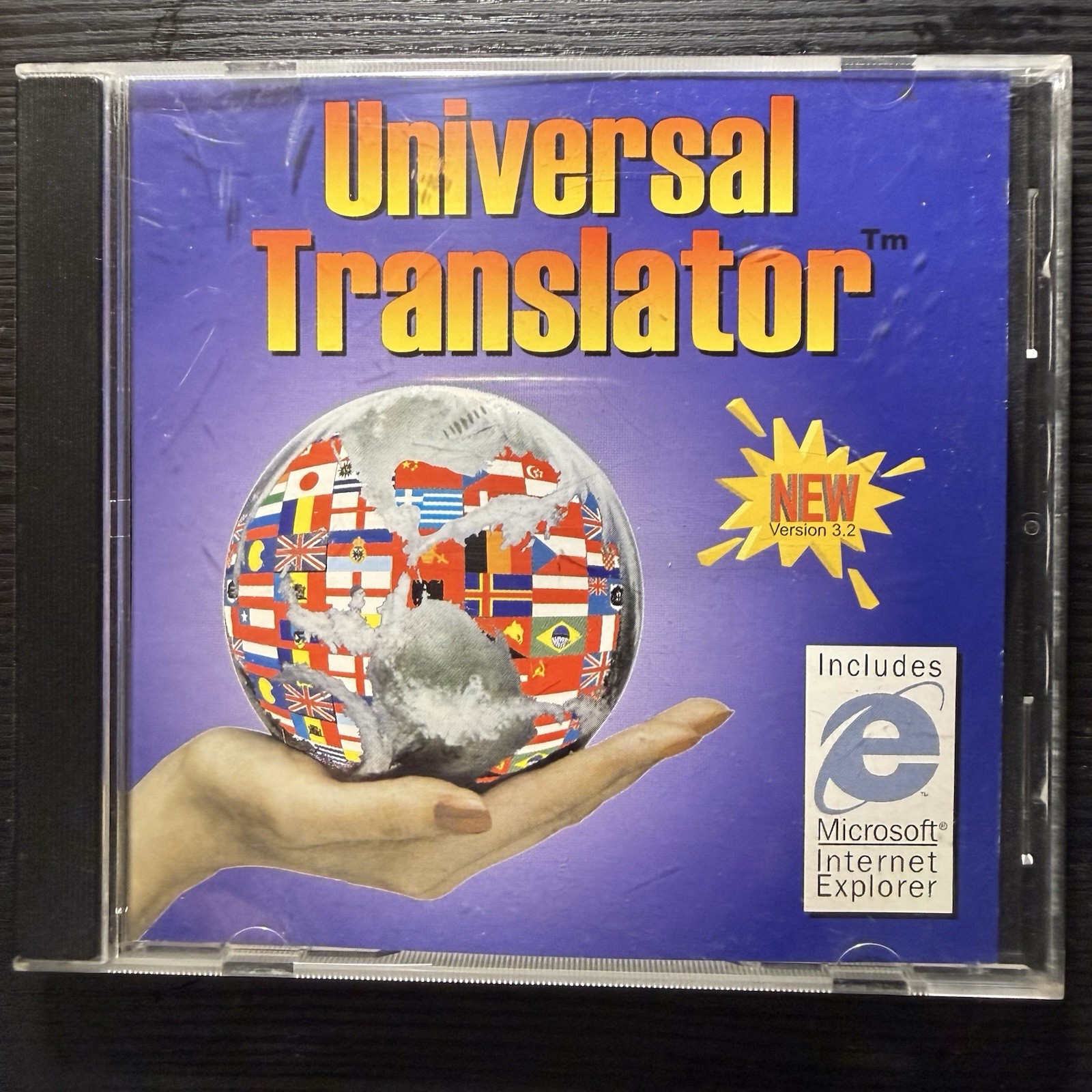 Universal Translator Version 3.2 LanguageForce 1997 Vintage PC CD-ROM Software