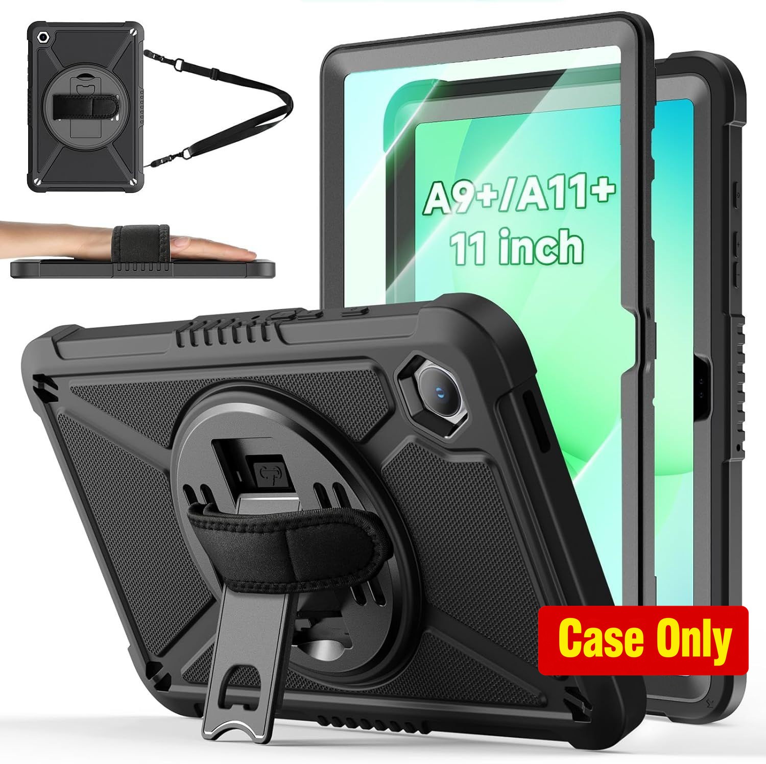 Shockproof Case with Screen Protector for Samsung Galaxy Tab A11+ 11-Inch 2025