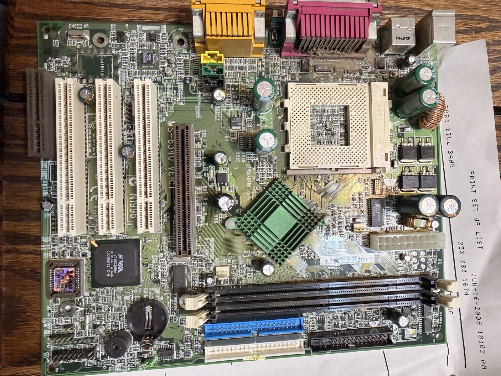 MSI MS-6340 VER 1 Socket 462 Motherboard