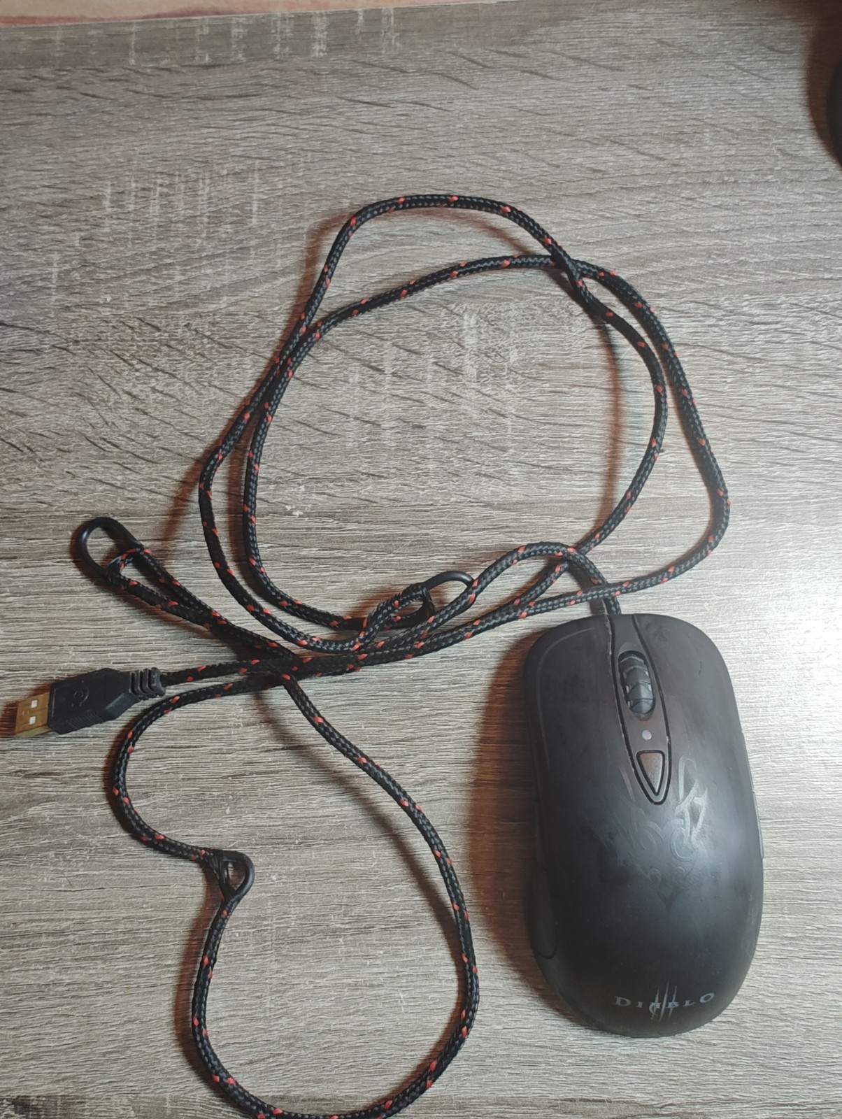 Diablo 3 Steelseries Gaming Mouse 2013, Tested And Working